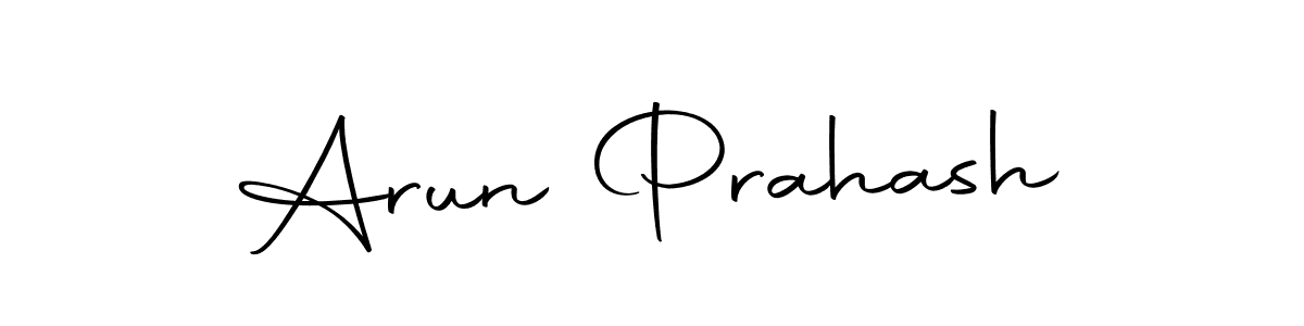The best way (Autography-DOLnW) to make a short signature is to pick only two or three words in your name. The name Arun Prahash include a total of six letters. For converting this name. Arun Prahash signature style 10 images and pictures png