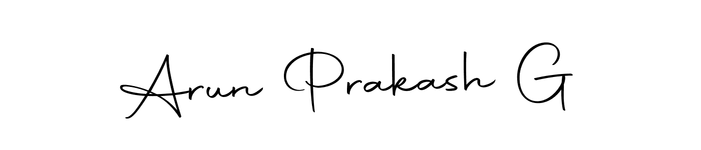 Here are the top 10 professional signature styles for the name Arun Prakash G. These are the best autograph styles you can use for your name. Arun Prakash G signature style 10 images and pictures png