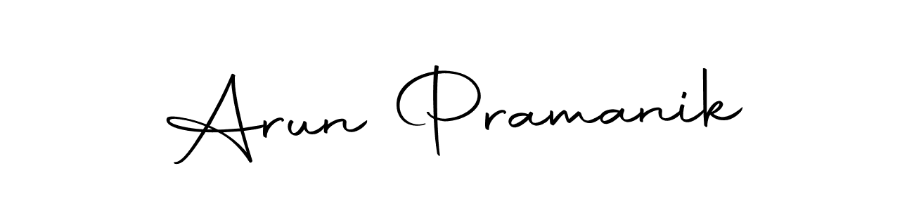 Make a beautiful signature design for name Arun Pramanik. With this signature (Autography-DOLnW) style, you can create a handwritten signature for free. Arun Pramanik signature style 10 images and pictures png