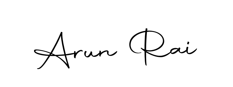 Also we have Arun Rai name is the best signature style. Create professional handwritten signature collection using Autography-DOLnW autograph style. Arun Rai signature style 10 images and pictures png