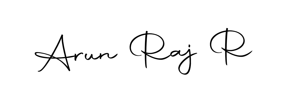 You should practise on your own different ways (Autography-DOLnW) to write your name (Arun Raj R) in signature. don't let someone else do it for you. Arun Raj R signature style 10 images and pictures png