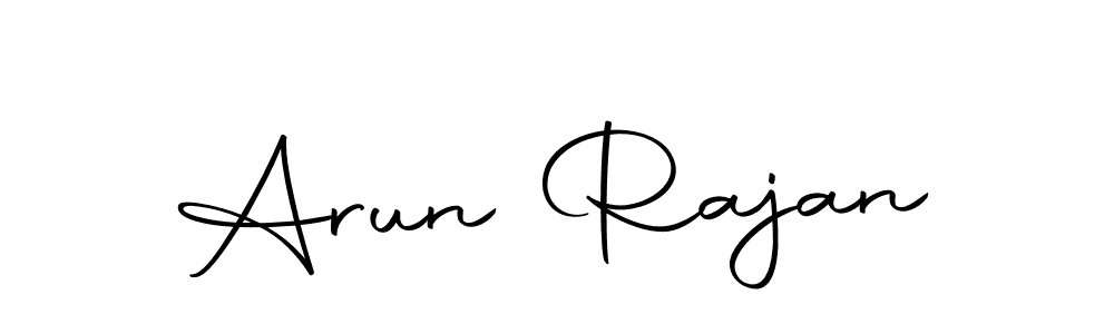 The best way (Autography-DOLnW) to make a short signature is to pick only two or three words in your name. The name Arun Rajan include a total of six letters. For converting this name. Arun Rajan signature style 10 images and pictures png