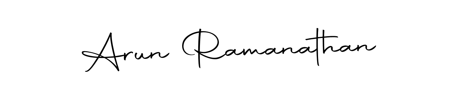 How to make Arun Ramanathan signature? Autography-DOLnW is a professional autograph style. Create handwritten signature for Arun Ramanathan name. Arun Ramanathan signature style 10 images and pictures png