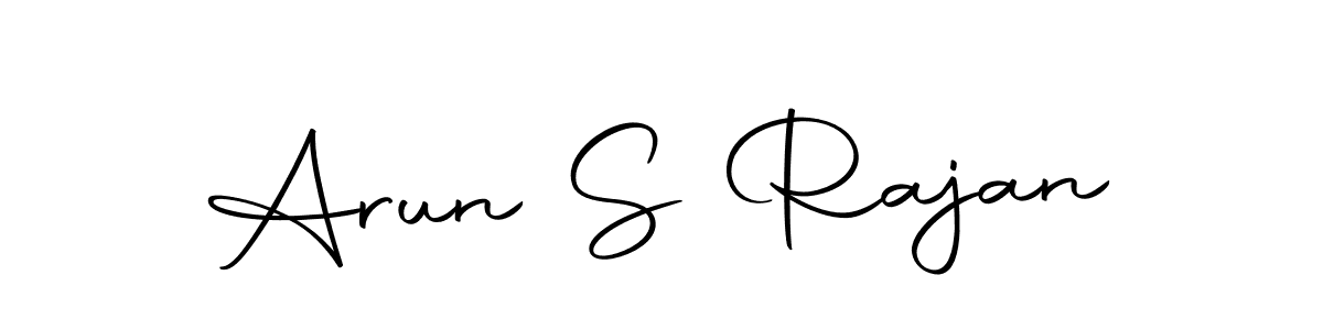 Design your own signature with our free online signature maker. With this signature software, you can create a handwritten (Autography-DOLnW) signature for name Arun S Rajan. Arun S Rajan signature style 10 images and pictures png