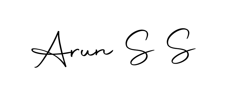 Make a beautiful signature design for name Arun S S. Use this online signature maker to create a handwritten signature for free. Arun S S signature style 10 images and pictures png