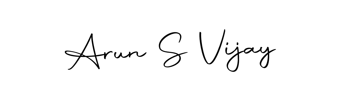 The best way (Autography-DOLnW) to make a short signature is to pick only two or three words in your name. The name Arun S Vijay include a total of six letters. For converting this name. Arun S Vijay signature style 10 images and pictures png