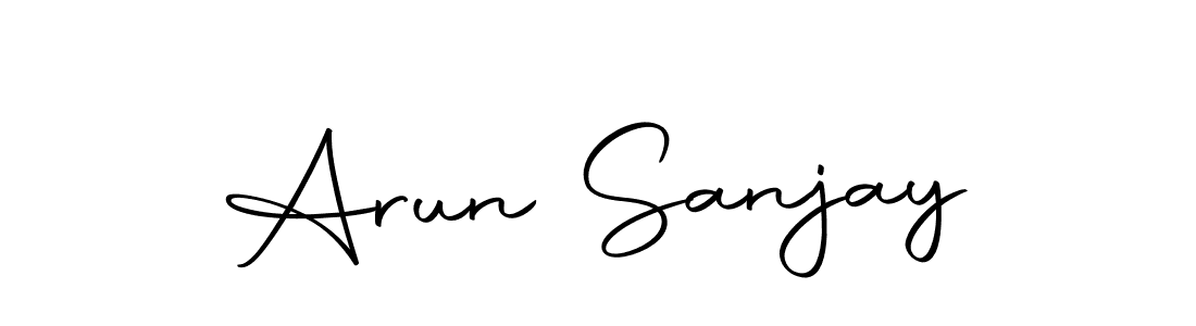 This is the best signature style for the Arun Sanjay name. Also you like these signature font (Autography-DOLnW). Mix name signature. Arun Sanjay signature style 10 images and pictures png