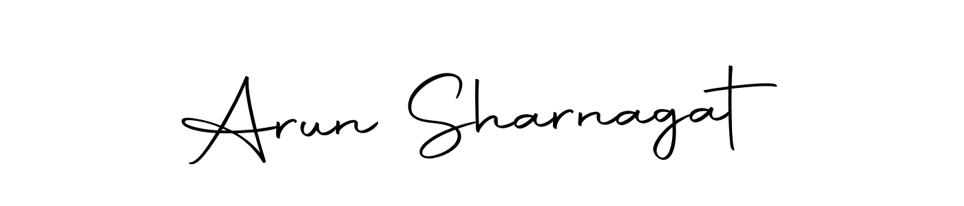 Create a beautiful signature design for name Arun Sharnagat. With this signature (Autography-DOLnW) fonts, you can make a handwritten signature for free. Arun Sharnagat signature style 10 images and pictures png