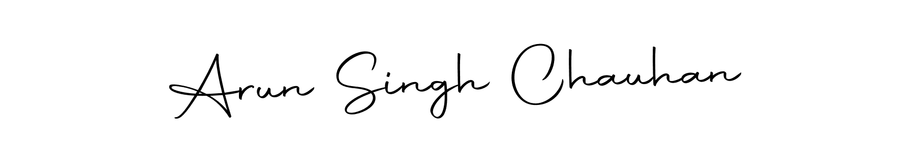 Make a short Arun Singh Chauhan signature style. Manage your documents anywhere anytime using Autography-DOLnW. Create and add eSignatures, submit forms, share and send files easily. Arun Singh Chauhan signature style 10 images and pictures png