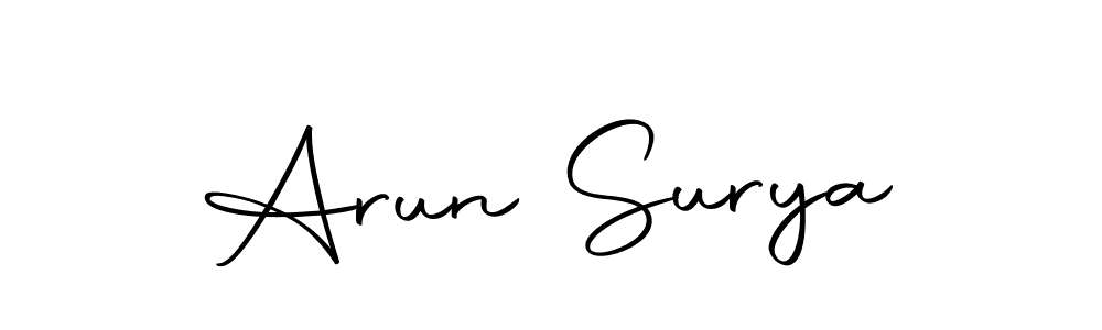 Autography-DOLnW is a professional signature style that is perfect for those who want to add a touch of class to their signature. It is also a great choice for those who want to make their signature more unique. Get Arun Surya name to fancy signature for free. Arun Surya signature style 10 images and pictures png