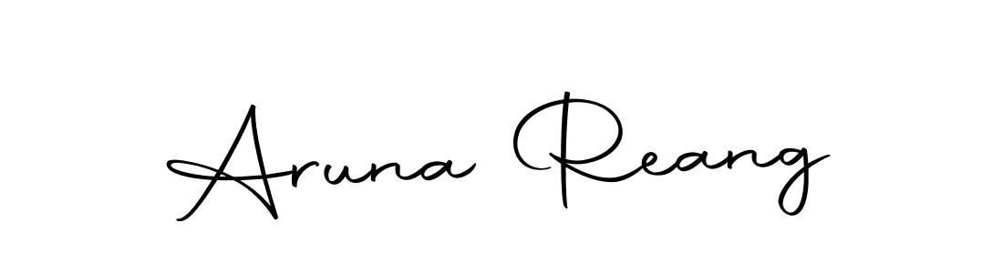 Make a beautiful signature design for name Aruna Reang. Use this online signature maker to create a handwritten signature for free. Aruna Reang signature style 10 images and pictures png