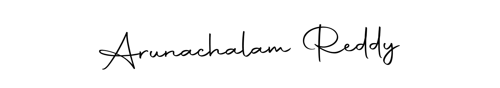 How to make Arunachalam Reddy signature? Autography-DOLnW is a professional autograph style. Create handwritten signature for Arunachalam Reddy name. Arunachalam Reddy signature style 10 images and pictures png