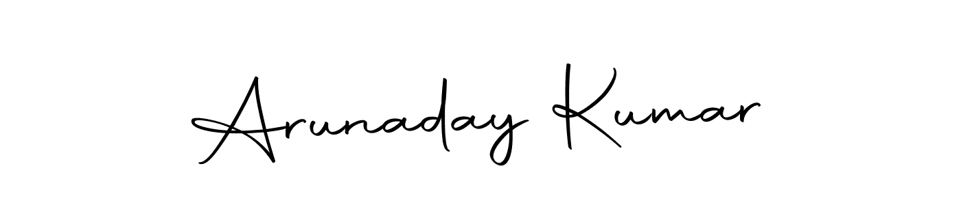 Also we have Arunaday Kumar name is the best signature style. Create professional handwritten signature collection using Autography-DOLnW autograph style. Arunaday Kumar signature style 10 images and pictures png