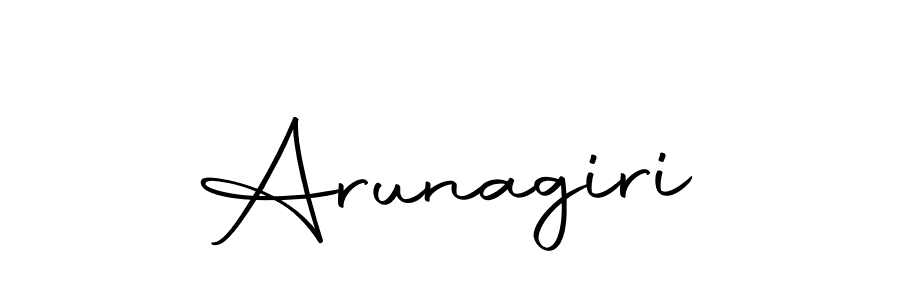 Create a beautiful signature design for name Arunagiri. With this signature (Autography-DOLnW) fonts, you can make a handwritten signature for free. Arunagiri signature style 10 images and pictures png