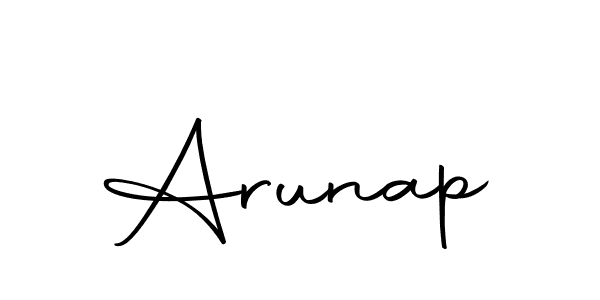 Also we have Arunap name is the best signature style. Create professional handwritten signature collection using Autography-DOLnW autograph style. Arunap signature style 10 images and pictures png