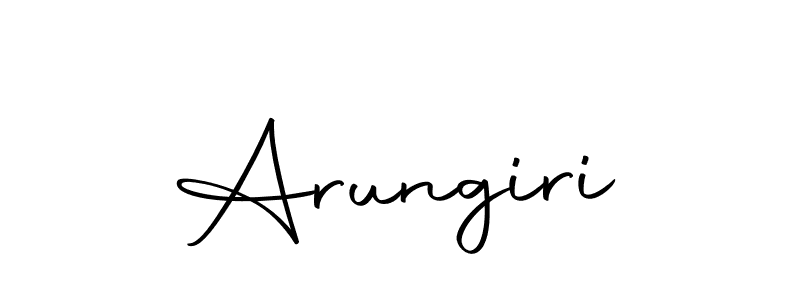 Use a signature maker to create a handwritten signature online. With this signature software, you can design (Autography-DOLnW) your own signature for name Arungiri. Arungiri signature style 10 images and pictures png