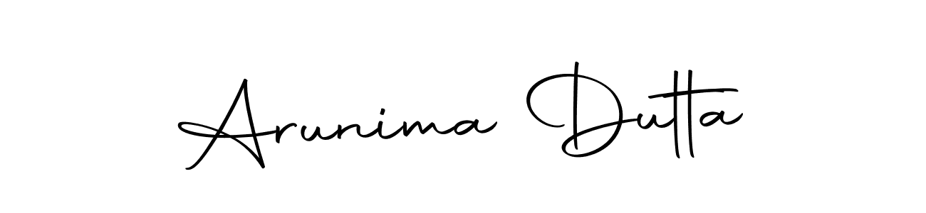 How to make Arunima Dutta signature? Autography-DOLnW is a professional autograph style. Create handwritten signature for Arunima Dutta name. Arunima Dutta signature style 10 images and pictures png