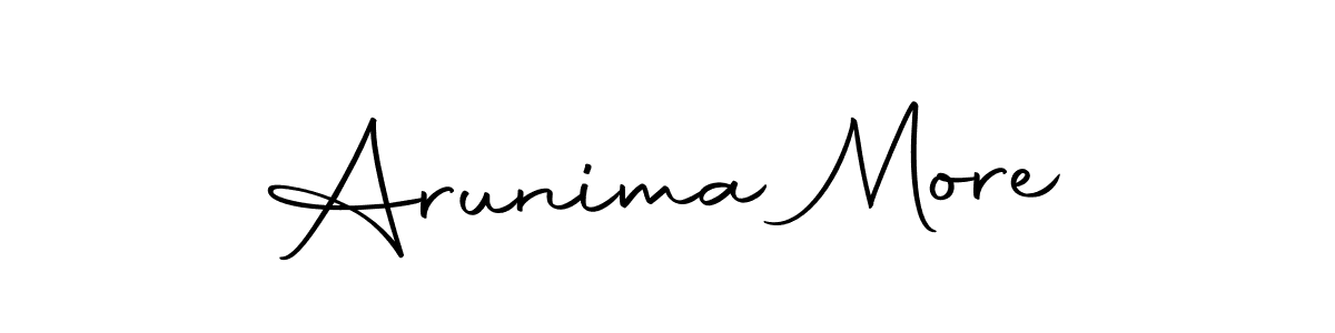 if you are searching for the best signature style for your name Arunima More. so please give up your signature search. here we have designed multiple signature styles  using Autography-DOLnW. Arunima More signature style 10 images and pictures png