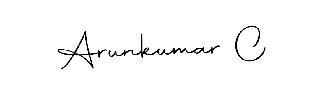 It looks lik you need a new signature style for name Arunkumar C. Design unique handwritten (Autography-DOLnW) signature with our free signature maker in just a few clicks. Arunkumar C signature style 10 images and pictures png