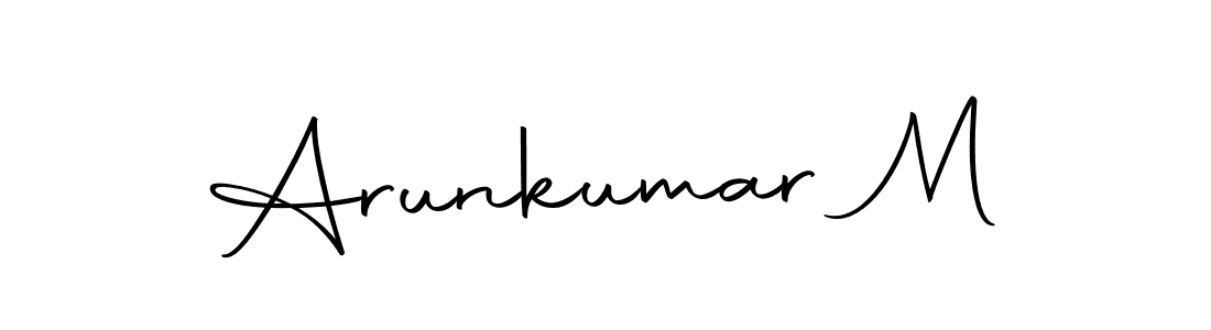 This is the best signature style for the Arunkumar M name. Also you like these signature font (Autography-DOLnW). Mix name signature. Arunkumar M signature style 10 images and pictures png