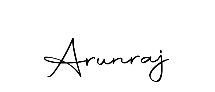 How to make Arunraj name signature. Use Autography-DOLnW style for creating short signs online. This is the latest handwritten sign. Arunraj signature style 10 images and pictures png