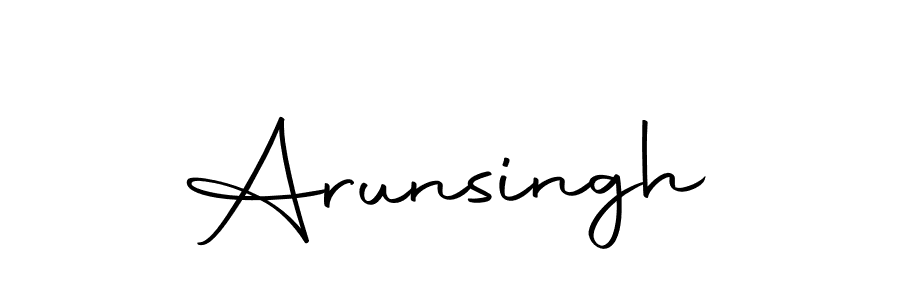 Arunsingh stylish signature style. Best Handwritten Sign (Autography-DOLnW) for my name. Handwritten Signature Collection Ideas for my name Arunsingh. Arunsingh signature style 10 images and pictures png