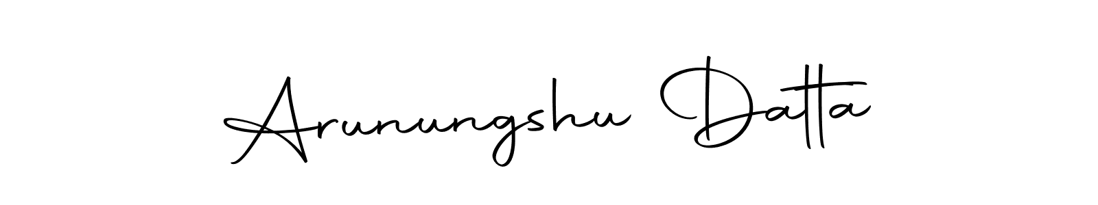 You can use this online signature creator to create a handwritten signature for the name Arunungshu Datta. This is the best online autograph maker. Arunungshu Datta signature style 10 images and pictures png