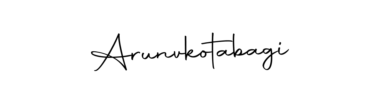 Similarly Autography-DOLnW is the best handwritten signature design. Signature creator online .You can use it as an online autograph creator for name Arunvkotabagi. Arunvkotabagi signature style 10 images and pictures png