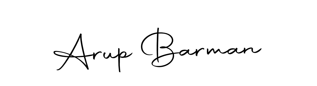 How to make Arup Barman name signature. Use Autography-DOLnW style for creating short signs online. This is the latest handwritten sign. Arup Barman signature style 10 images and pictures png