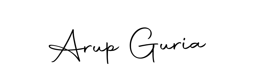 Create a beautiful signature design for name Arup Guria. With this signature (Autography-DOLnW) fonts, you can make a handwritten signature for free. Arup Guria signature style 10 images and pictures png