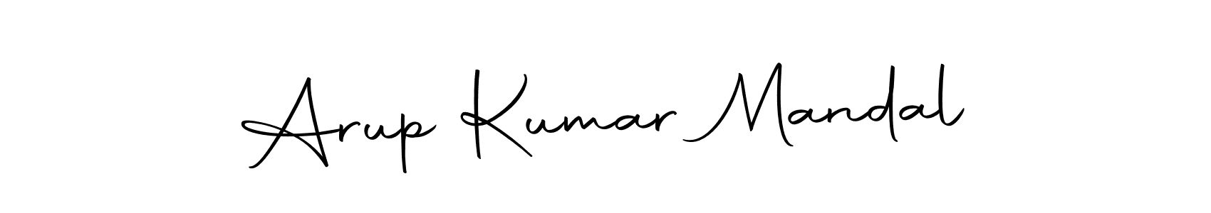 Design your own signature with our free online signature maker. With this signature software, you can create a handwritten (Autography-DOLnW) signature for name Arup Kumar Mandal. Arup Kumar Mandal signature style 10 images and pictures png