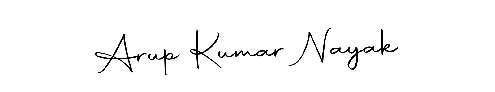 Design your own signature with our free online signature maker. With this signature software, you can create a handwritten (Autography-DOLnW) signature for name Arup Kumar Nayak. Arup Kumar Nayak signature style 10 images and pictures png