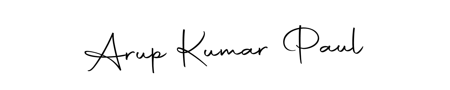 Make a beautiful signature design for name Arup Kumar Paul. Use this online signature maker to create a handwritten signature for free. Arup Kumar Paul signature style 10 images and pictures png