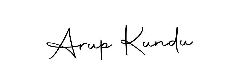 How to make Arup Kundu name signature. Use Autography-DOLnW style for creating short signs online. This is the latest handwritten sign. Arup Kundu signature style 10 images and pictures png