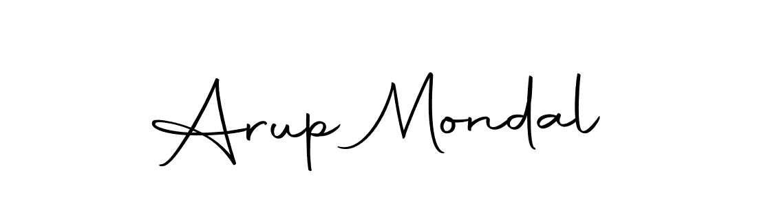 Design your own signature with our free online signature maker. With this signature software, you can create a handwritten (Autography-DOLnW) signature for name Arup Mondal. Arup Mondal signature style 10 images and pictures png
