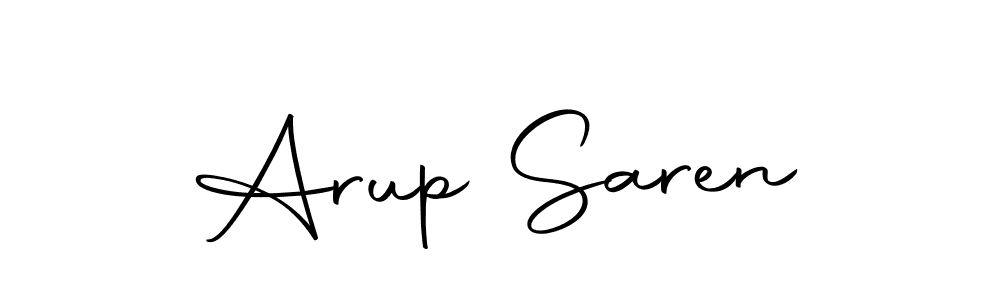 Make a beautiful signature design for name Arup Saren. With this signature (Autography-DOLnW) style, you can create a handwritten signature for free. Arup Saren signature style 10 images and pictures png