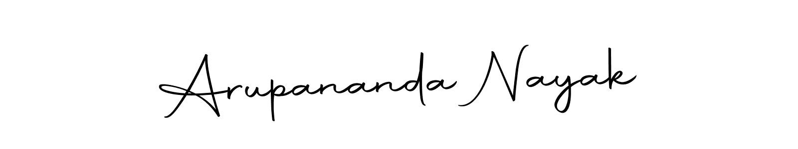 You can use this online signature creator to create a handwritten signature for the name Arupananda Nayak. This is the best online autograph maker. Arupananda Nayak signature style 10 images and pictures png