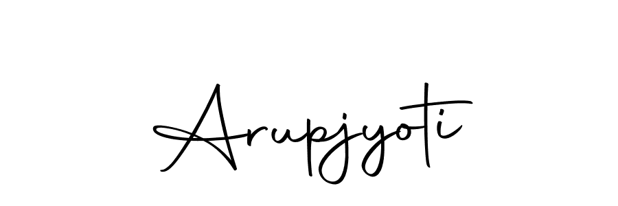 Arupjyoti stylish signature style. Best Handwritten Sign (Autography-DOLnW) for my name. Handwritten Signature Collection Ideas for my name Arupjyoti. Arupjyoti signature style 10 images and pictures png