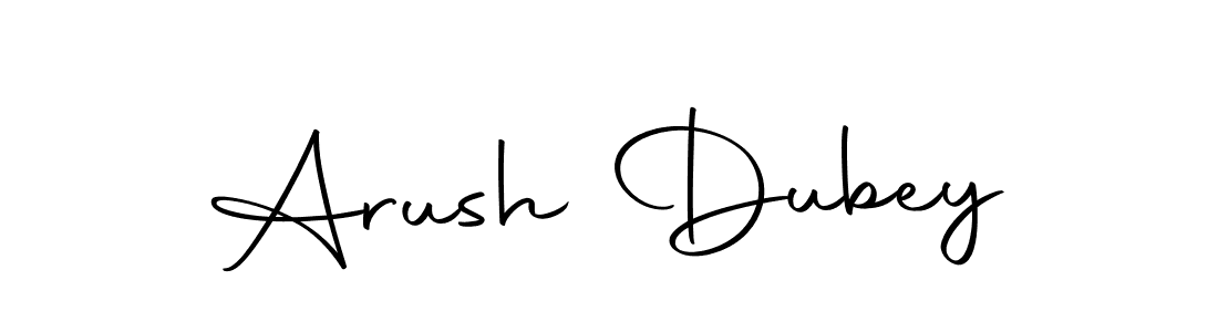 Make a beautiful signature design for name Arush Dubey. Use this online signature maker to create a handwritten signature for free. Arush Dubey signature style 10 images and pictures png