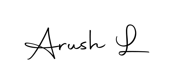 Once you've used our free online signature maker to create your best signature Autography-DOLnW style, it's time to enjoy all of the benefits that Arush L name signing documents. Arush L signature style 10 images and pictures png