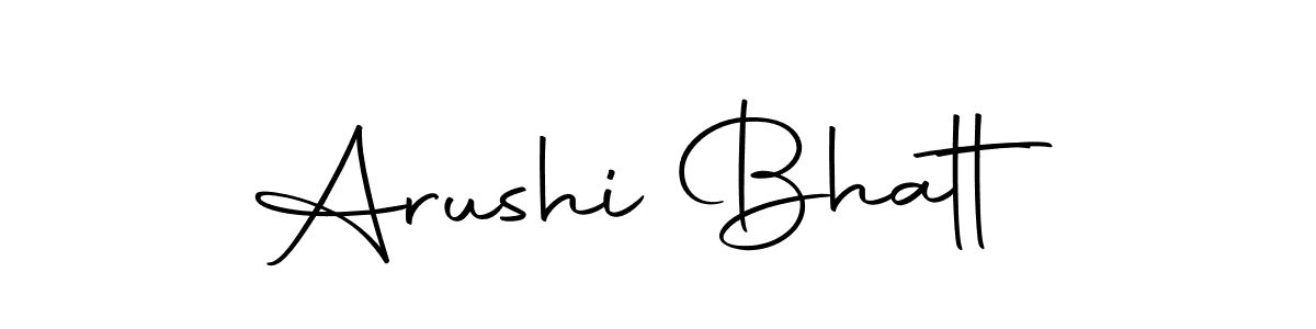 Here are the top 10 professional signature styles for the name Arushi Bhatt. These are the best autograph styles you can use for your name. Arushi Bhatt signature style 10 images and pictures png