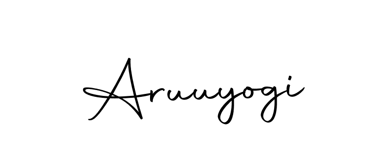 The best way (Autography-DOLnW) to make a short signature is to pick only two or three words in your name. The name Aruuyogi include a total of six letters. For converting this name. Aruuyogi signature style 10 images and pictures png