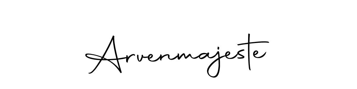 Create a beautiful signature design for name Arvenmajeste. With this signature (Autography-DOLnW) fonts, you can make a handwritten signature for free. Arvenmajeste signature style 10 images and pictures png