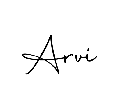 The best way (Autography-DOLnW) to make a short signature is to pick only two or three words in your name. The name Arvi include a total of six letters. For converting this name. Arvi signature style 10 images and pictures png