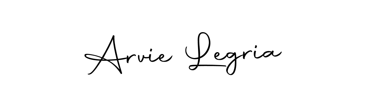 Make a beautiful signature design for name Arvie Legria. Use this online signature maker to create a handwritten signature for free. Arvie Legria signature style 10 images and pictures png