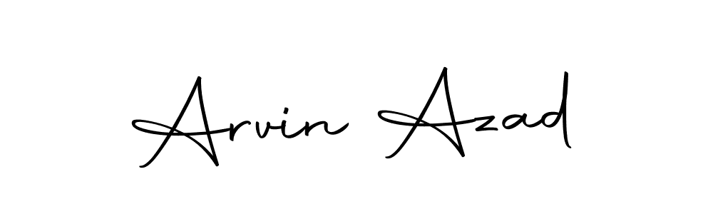 Arvin Azad stylish signature style. Best Handwritten Sign (Autography-DOLnW) for my name. Handwritten Signature Collection Ideas for my name Arvin Azad. Arvin Azad signature style 10 images and pictures png