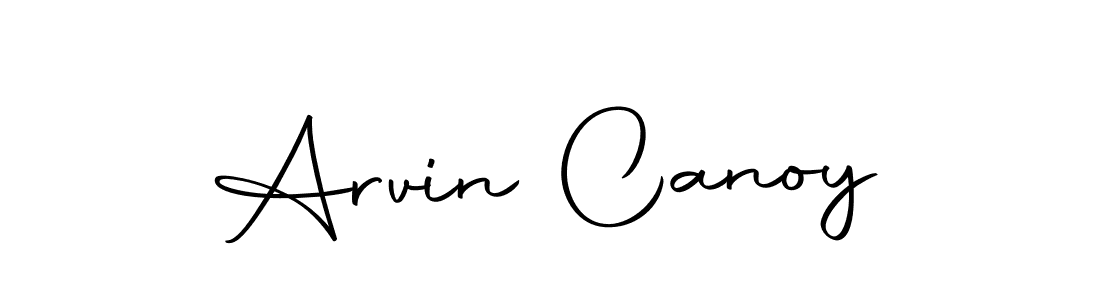 Also we have Arvin Canoy name is the best signature style. Create professional handwritten signature collection using Autography-DOLnW autograph style. Arvin Canoy signature style 10 images and pictures png