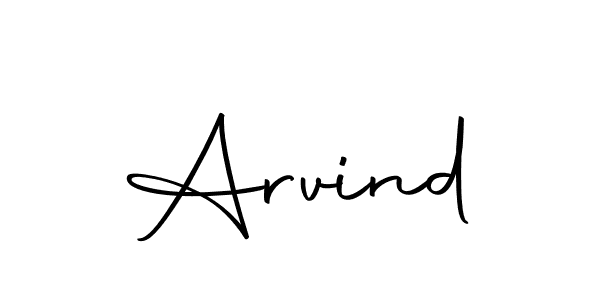 Design your own signature with our free online signature maker. With this signature software, you can create a handwritten (Autography-DOLnW) signature for name Arvind. Arvind signature style 10 images and pictures png