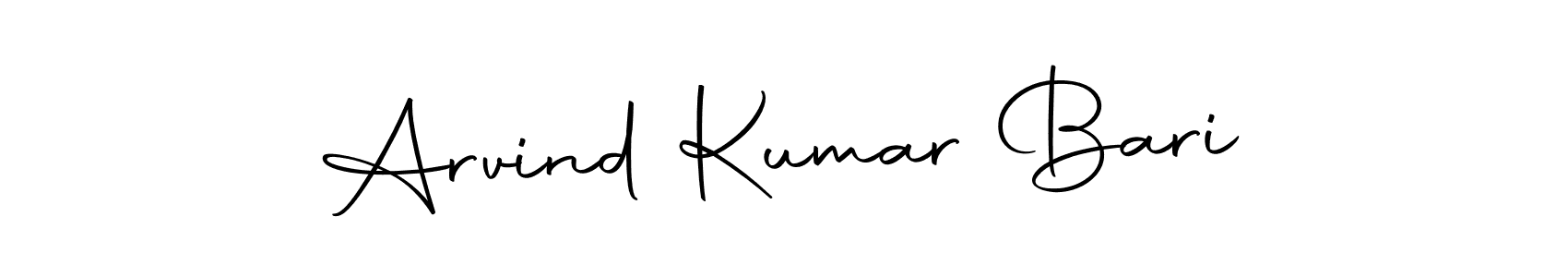 Make a short Arvind Kumar Bari signature style. Manage your documents anywhere anytime using Autography-DOLnW. Create and add eSignatures, submit forms, share and send files easily. Arvind Kumar Bari signature style 10 images and pictures png