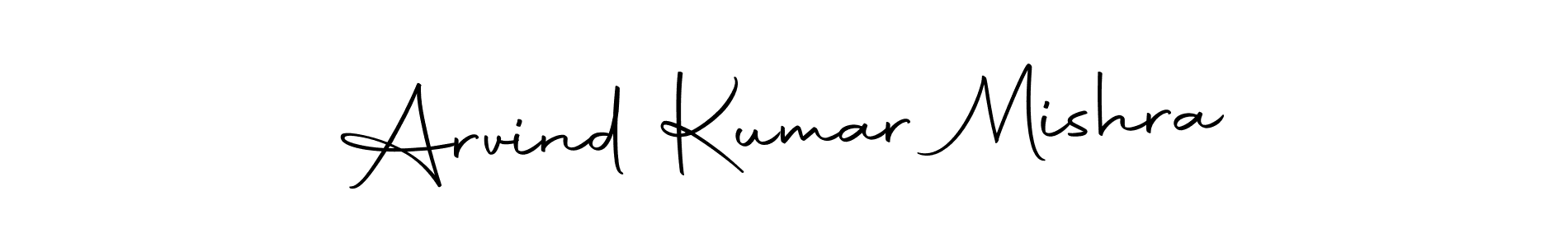 Make a beautiful signature design for name Arvind Kumar Mishra. With this signature (Autography-DOLnW) style, you can create a handwritten signature for free. Arvind Kumar Mishra signature style 10 images and pictures png